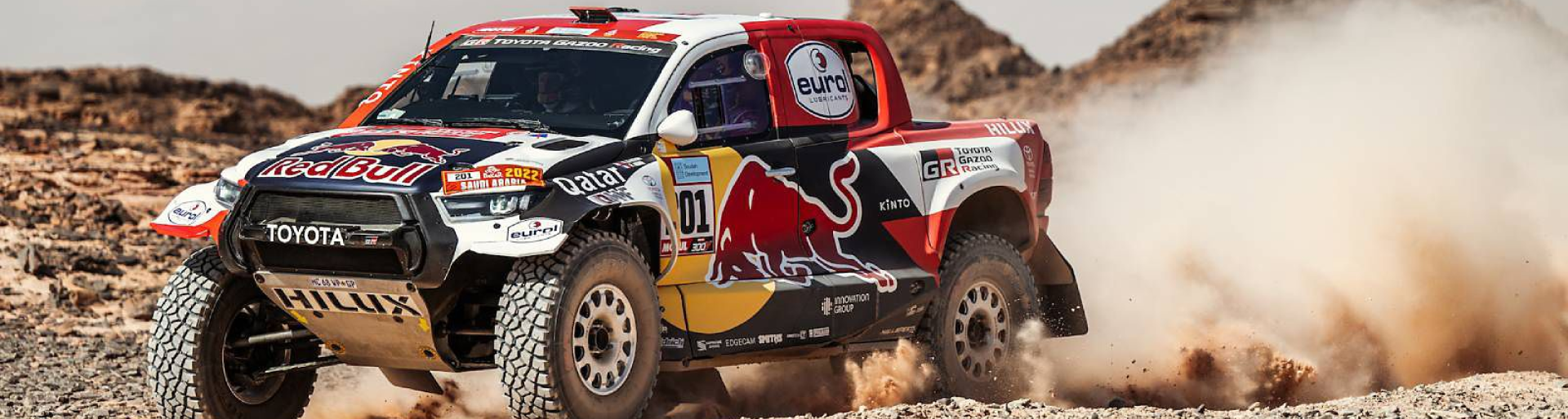 Изображение на странице НАССЕР АЛЬ-АТТИЯ ЗА РУЛЕМ TOYOTA HILUX СТАЛ ПОБЕДИТЕЛЕМ РАЛЛИ-РЕЙДА «ДАКАР-2022» Тойота Центр Нижний Новгород Юг
